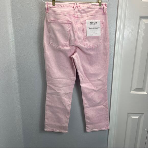 Good Legs Straight Jeans Mineral Rose Quartz001Good American - Picture 11 of 12